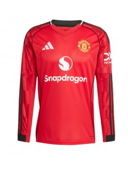 Manchester United Replika Hemmakläder 2025-26 Långärmad